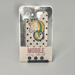 Magical Unicorn Mobile Phone Ring Stand Grip Holder NIB Hang Accessories Cute